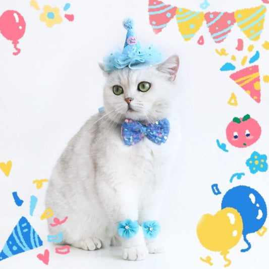 Cat Birthday Party Set